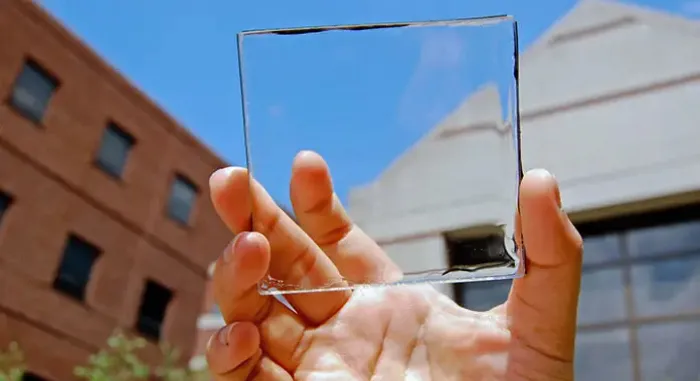 Transparent Solar Power Panel