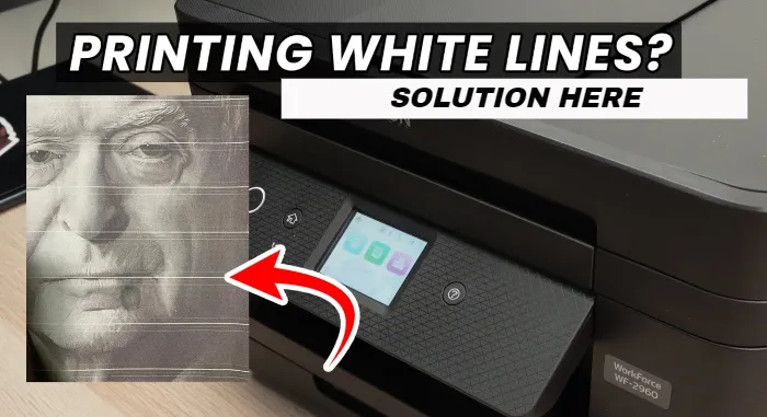 Printer White Line Problem Fix